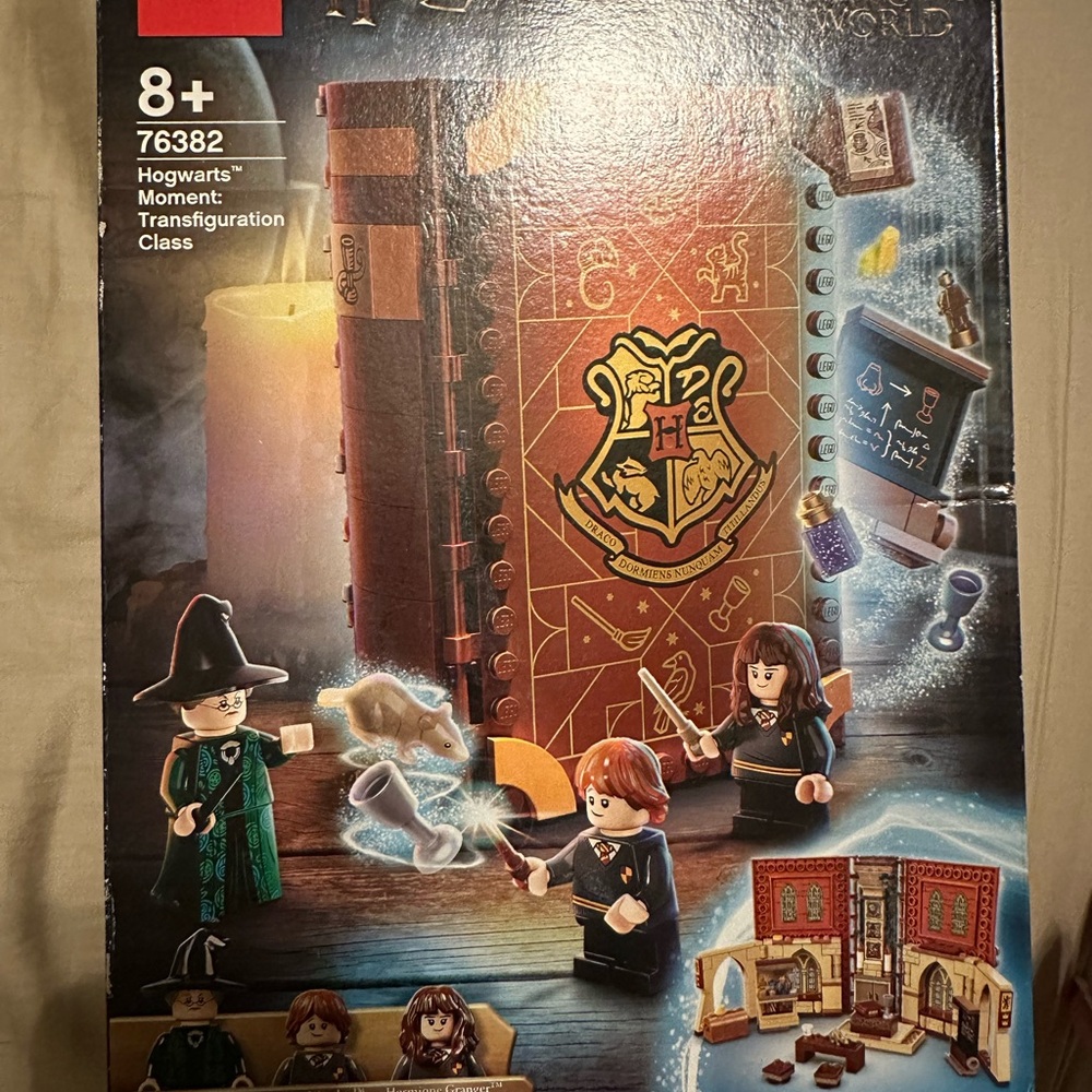 Lego Harry Potter Hogwarts moment transfiguration class Lego set